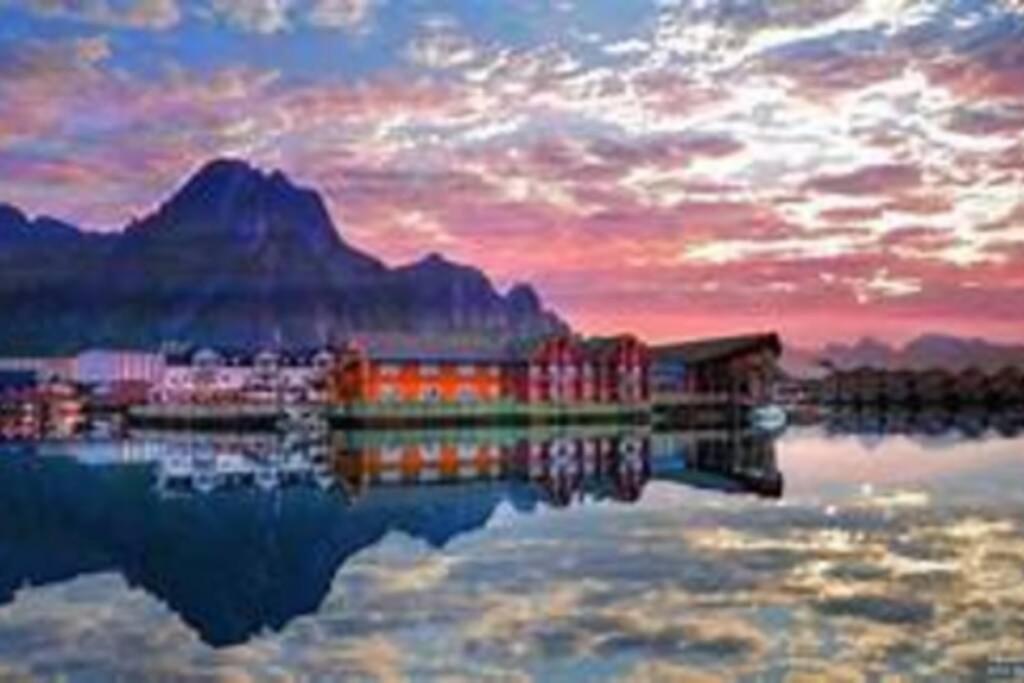Apartmán Koselig Hus I Havna Svolvær Exteriér fotografie